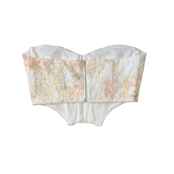 NWT! Bardot Lila Corset Bustier Top in Sunny Floral - Size 8 (MSRP $119) - Picture 11 of 13